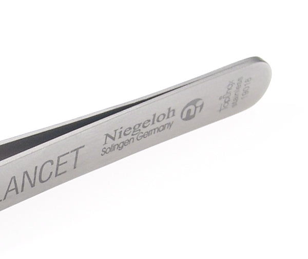 TopInox® German Stainless Steel Pointed Tweezers 11cm by Niegeloh, Germany