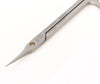 TopInox® Curved Tower Point Cuticle Scissors, German Cuticle Remover by Niegeloh