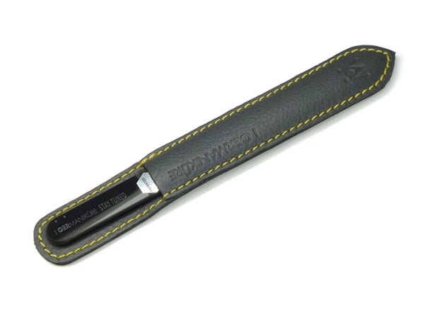 'STAY TUNED' Musicians Edition Crystal Glass Nail File in Suede