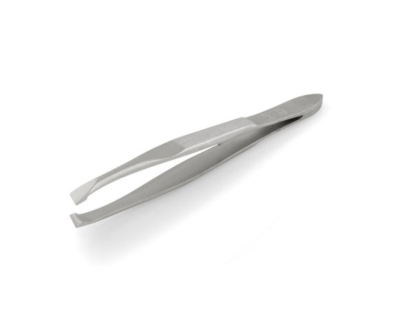 Stainless Steel Wider Tip Slanted Tweezers by DOVO, Germany