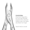 r175 - 5mm 1/2 Jaw Standard Cuticle Nippers FINOX® Surgical Stainless Steel Cuticle Remover
