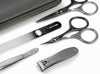 6pcs Mens Grooming Tools Kit German FINOX22 Titanium Steel: Self-Sharpening Mustache and Beard Scissors