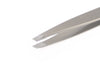 TopInox® German Stainless Steel Slanted Tweezers 9.5cm by Niegeloh