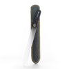 GERmanikure Genuine Czech "Crystal Glass Manicure Nail File" In Leather