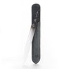 'BUT FIRST COFFEE' Genuine Czech Crystal Glass Nail File in Suede