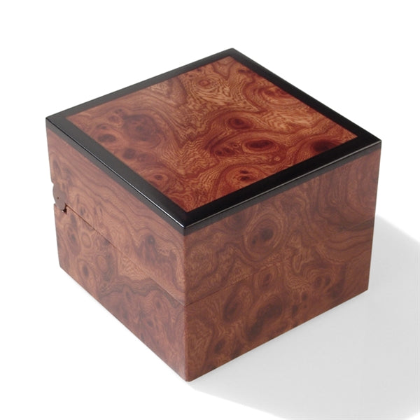 Root and Ebony Wood Box Lighter by Jemar, Spain