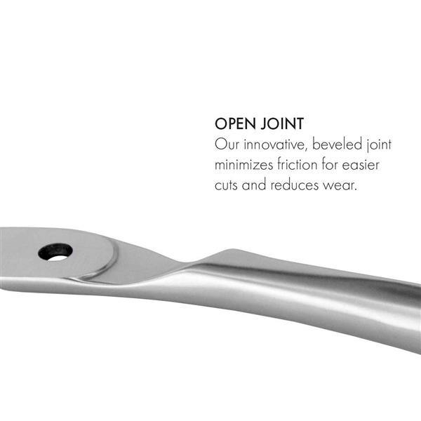 r153 - 3mm 1/4 Jaw Tapered Cuticle Nippers FINOX® Surgical Stainless Steel Cuticle Remover