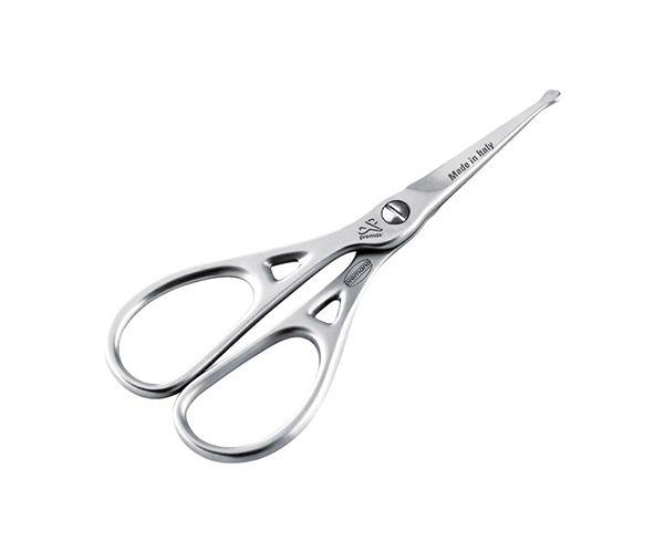 "Sinua" Collection - Stainless Steel Nose Scissors Trimmer by Premax®, Italy