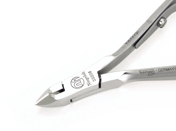 TopInox® 7mm 3/4 Full Jaw Cuticle Nippers, German Cuticles Remover
