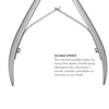 p183 - Tower Point Ingrown Nail Nippers FINOX® Surgical Stainless Steel Pedicure Clippers