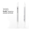 2pcs Genuine Patented Czech Crystal Glass Nail Files Set - Cuticle Stick and Cristal Glass Nail file "Mauve"