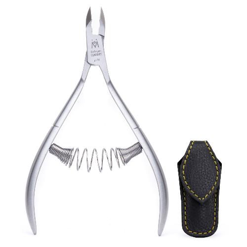 p174 - 6mm 1/2 Jaw Cuticle Nippers FINOX® Surgical Stainless